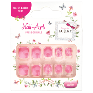 NAIL ART umjetni nokti 6 confetti 10kom slide slika