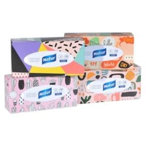 NATUR papirnate maramice box 2sloja 150kom slide slika