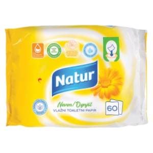 NATUR vlažni toaletni papir 60kom slide slika