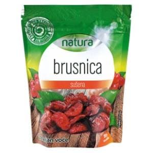 NATURA brusnica sušena 200g slide slika