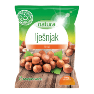 NATURA lješnjak jezgra 500g slide slika