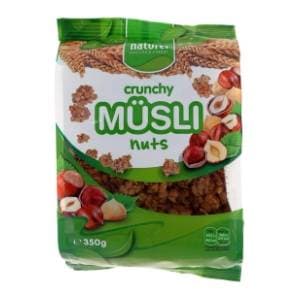 NATUREL Crunchy musli lješnjak 350g slide slika