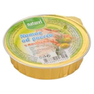 NATUREL Namaz od povrća s maslinama 75g slide slika