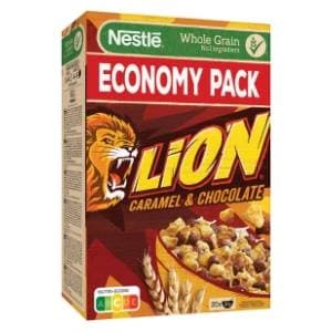 NESTLE Lion pahuljice karamela i čokolada 600g slide slika