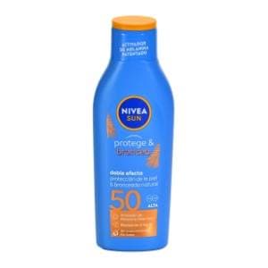 NIVEA Sun protect&bronze losion za sunčanje SPF50 200ml slide slika