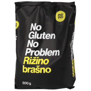 NO NO Rižino brašno bez glutena 500g slide slika