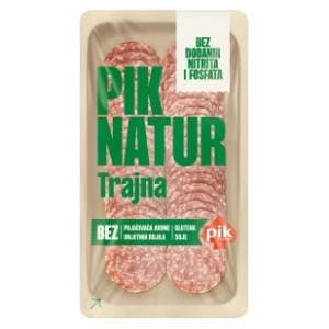 PIK Natur trajna kobasica narezak 80g slide slika