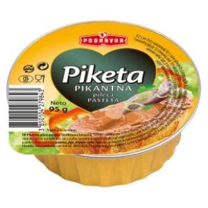 PIKETA pikantna pileća pašteta 95g slide slika