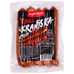 PODRAVKA Grill Kranjska kobasica 300g slide slika