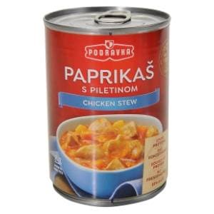 PODRAVKA paprikaš s piletinom 400g slide slika