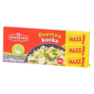 PODRAVKA povrtna kocka za juhu 120g slide slika