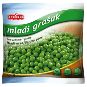 PODRAVKA zamrznuti mladi grašak 450g slide slika