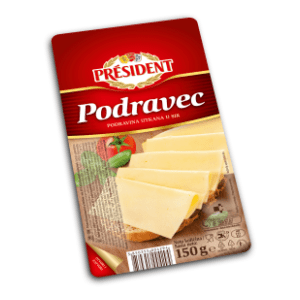 president-podravec-polutvrdi-sir-rezani-150g