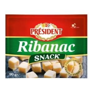PRESIDENT Ribanac tvrdi sir 90g slide slika