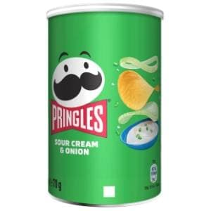 PRINGLES čips sour cream & onion 70g slide slika