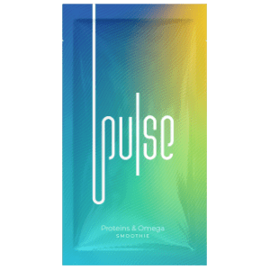 PULSE Proteini & omega smoothie biljni prah 15g slide slika