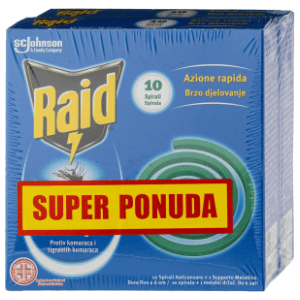 RAID spirale protiv komaraca 20kom slide slika