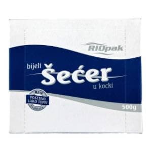 RIO PAK bijeli šećer kocka 500g slide slika