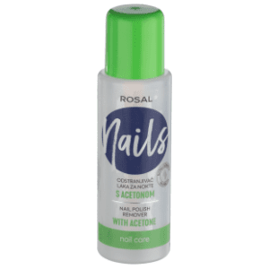 ROSAL Nails odstranjivač laka za nokte s acetonom 85ml slide slika