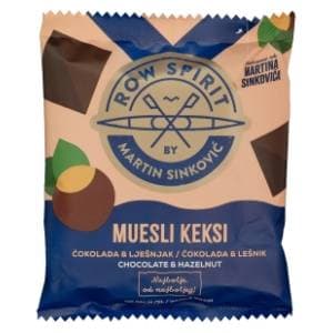 ROW SPIRIT zobeni keksi brusnica, čokolada i lješnjak 50g slide slika