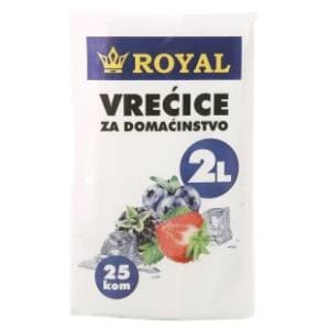 ROYAL vrećice za zamrzavanje 2l 25kom slide slika