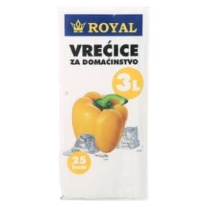 ROYAL vrećice za zamrzavanje 3l 25kom slide slika
