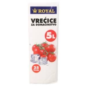 ROYAL vrećice za zamrzavanje 5l 25kom slide slika