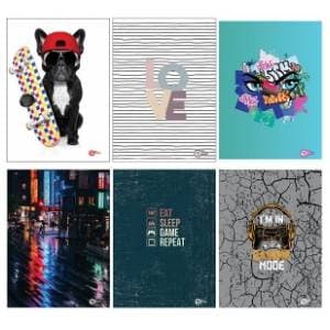 S-LINE bilježnica A4/B 52lista 1kom slide slika