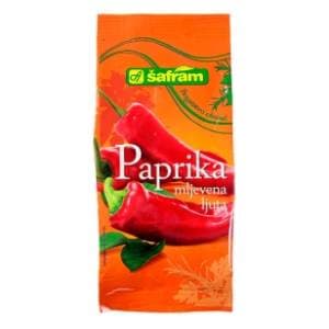 ŠAFRAM paprika mljevena ljuta 100g slide slika
