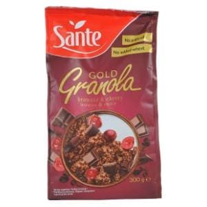 SANTE Gold granola brownie & cherry 300g slide slika