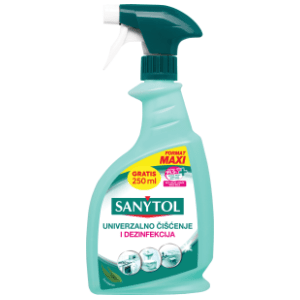 SANYTOL univerzalno sredstvo za čišćenje i dezinfekciju 750ml slide slika