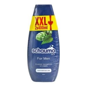 SCHAUMA For men classic šampon 2x400ml slide slika