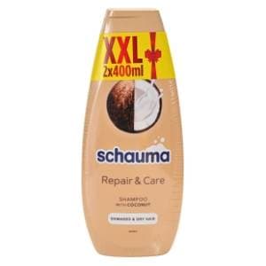 SCHAUMA Repair & care šampon kokos 2x400ml slide slika