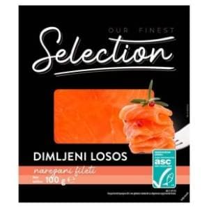 SELECTION dimljeni losos 100g slide slika
