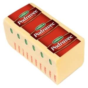 SIRELA Podravec polutvrdi sir narezani 2kg slide slika