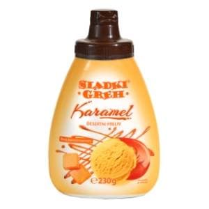 SLADKI GREH preljev s okusom karamele 230g slide slika