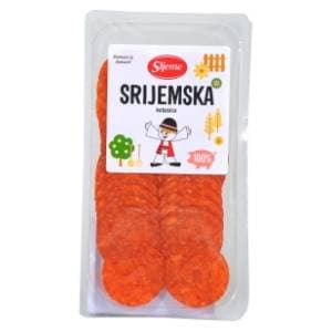 SLJEME Srijemska kobasica narezak 80g slide slika