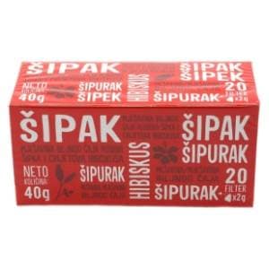 SLOVA šipak i hibiskus čaj 40g slide slika