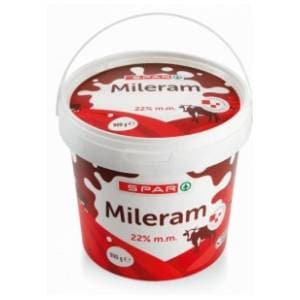 SPAR mileram 22%mm 900g slide slika
