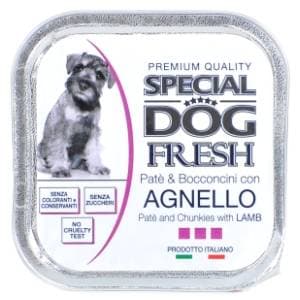 SPECIAL DOG Fresh pašteta za pse s komadićima janjetine 150g slide slika