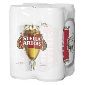 STELLA ARTOIS pivo limenka 4x0,33l slide slika