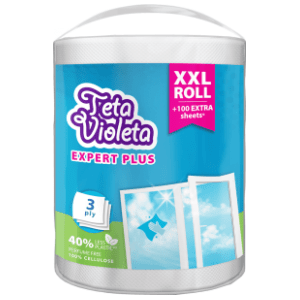 TETA VIOLETA Expert plus papirnati ručnici 3sloja 1kom slide slika