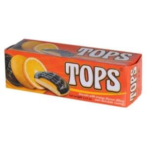 TOPS biskvit sa želeom naranče 125g slide slika
