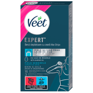 VEET Expert trake za depilaciju pazuha i bikini zone slide slika