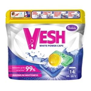 VESH White power kapsule za rublje 14kom slide slika