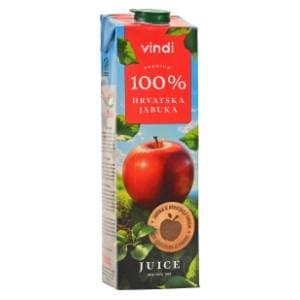 VINDI 100% Hrvatska jabuka 1l slide slika