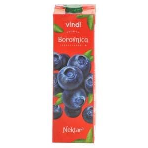 VINDI Nektar borovnica jabuka aronija sok 1l slide slika