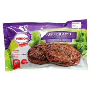 VINDON pureće pljeskavice s dodatkom sojinih bjelančevina 400g slide slika