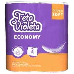 VIOLETA Economy ručnici 2sloja 2kom slide slika