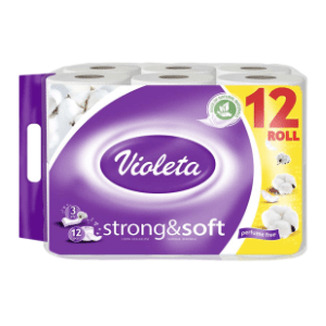 VIOLETA Strong & soft toaletni papir 3sloja 12kom slide slika
